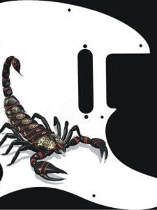 Scorpion Telecaster pickguard