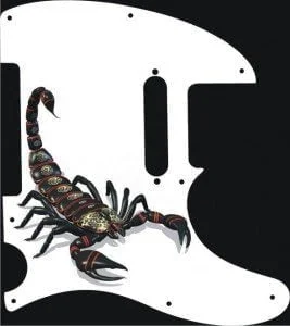Scorpion Telecaster pickguard