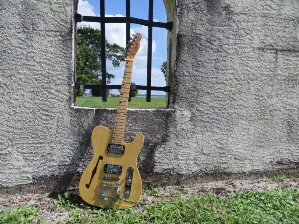 Fender® 52 Reissue Telecaster® Thinline Remodeled by SixKiller - Image 8