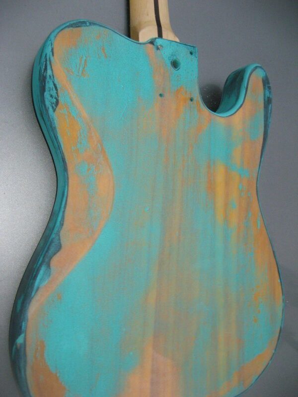 Extreme Heavily Worn Seafoam Green Telecaster® - Image 7