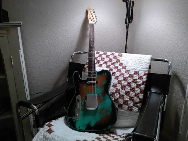 Extreme Heavily Worn Seafoam Green Telecaster® - Image 4