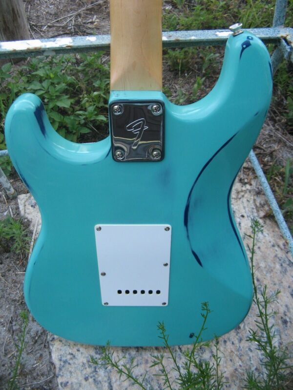 Seafoam Green Stratocaster® Remodeled by SixKiller - Image 5