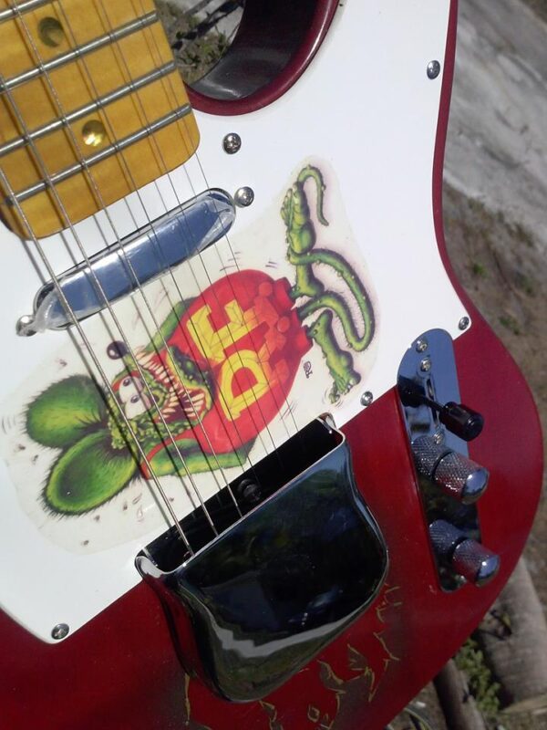 The Ratfink Alder Fender® Telecaster® Guitar Remodeled by Sixkiller - Image 2